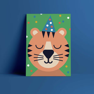 Postkarte // Partytiger